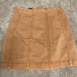 Free people mini skirt